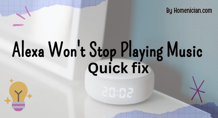 Alexa Won't Stop Playing Music