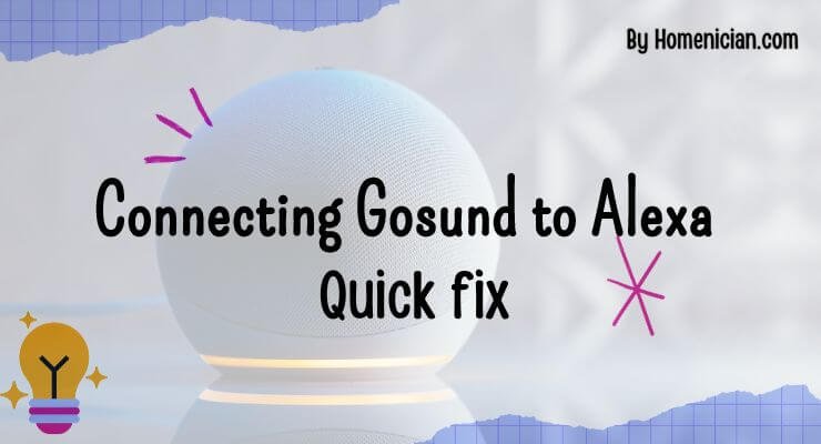Connecting Gosund to Alexa