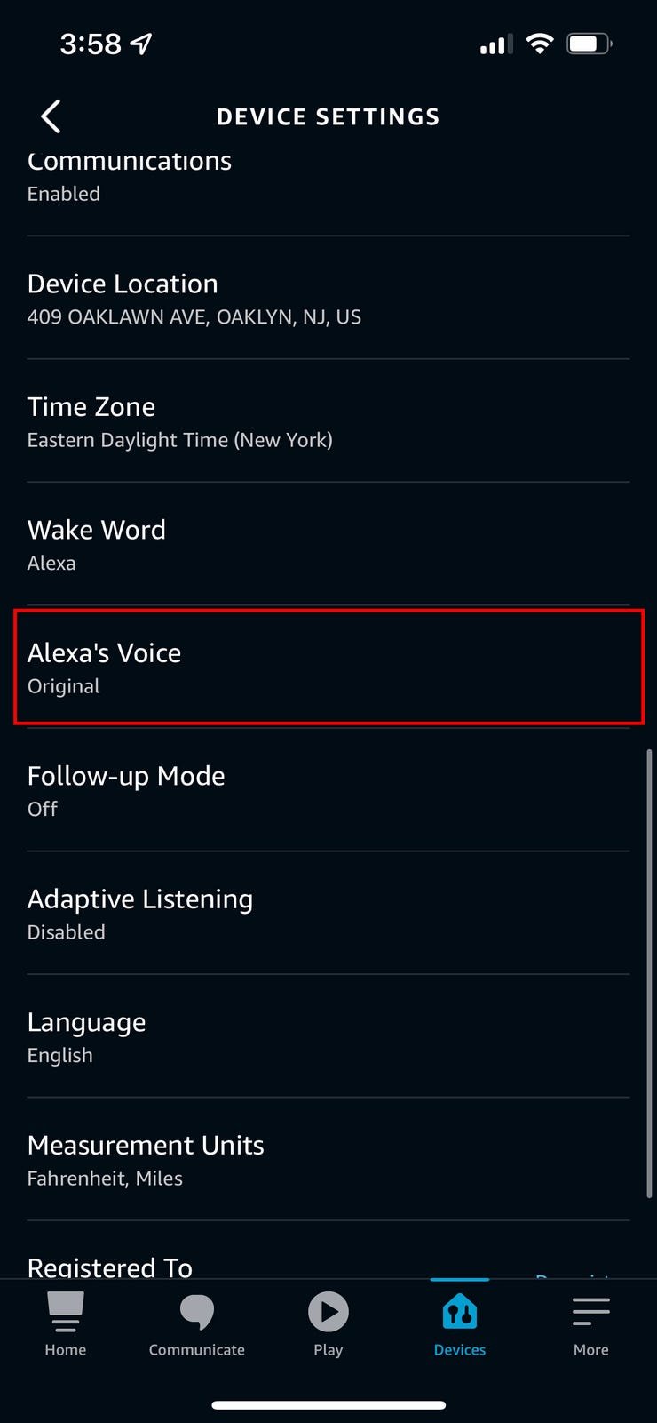 How to Change Alexa Voice