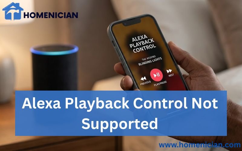 Alexa Playback Control Not Supported-FI